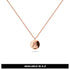 Solid 925 Sterling Silver Initial Alphabet Personalised Disc Necklace